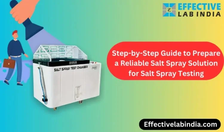 Step-by-Step Guide to Prepare a Reliable Salt Spray Solution for Salt Spray Testing