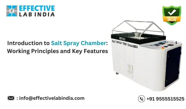 Introduction to Salt Spray Chamber & Working Principles