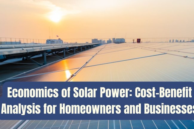 Economics of Solar Power: Cost-Benefit Analysis for Homeowners and Businesses