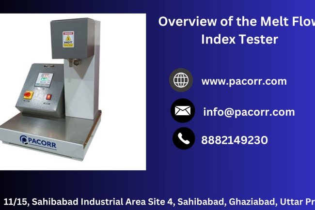 Melt Flow Index Testing Simplified: Pacorr’s Reliable Tester for Polymer Manufacturers