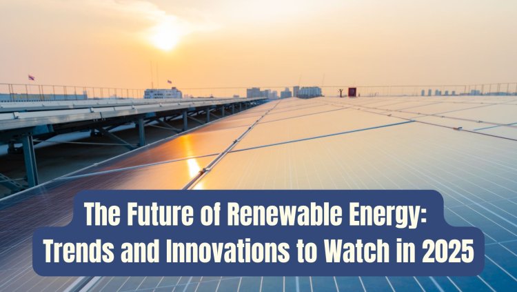 The Future of Renewable Energy: Trends and Innovations to Watch in 2025